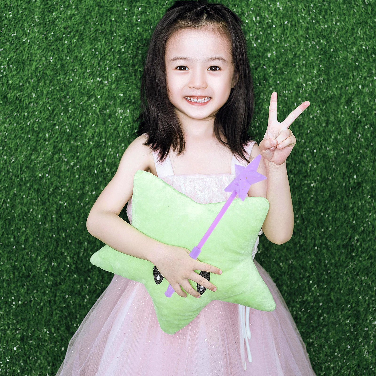 5 pçs colorido led estrela de cinco pontas piscando varas brilhando para shows noturnos bares clubes aniversários eventos ao ar livre