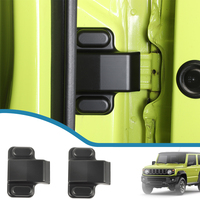 Black Car Trunk Tailgate Screw Protection Cover for Suzuki Jimny JB64 JB74 2019 2020 2021 2022 2023 2024 Interior Accessories
