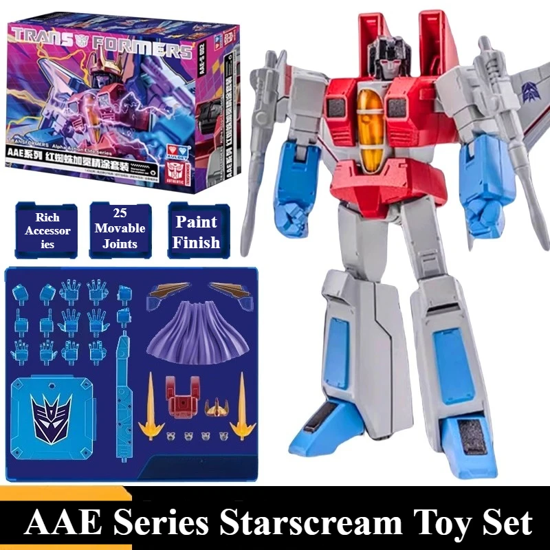 Disponibile autentico AULDEY Transformers AAE Series Megatron e Optimus Prime Deluxe Versione dipinta Set di giocattoli per ragazzi Regalo di festa