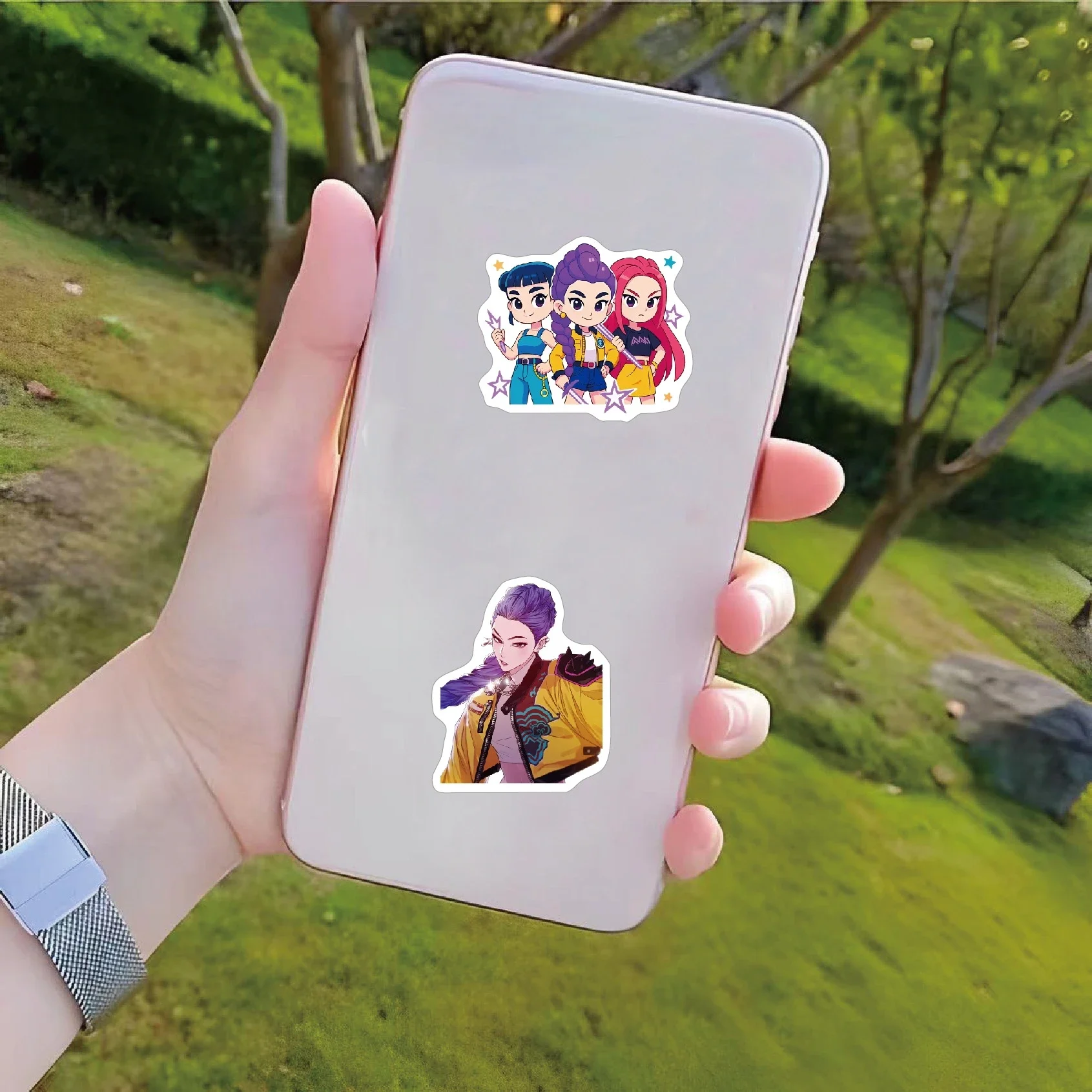 60Pcs Anime Girls Lumi Mila Zoi Witch Hunter Stickers Waterproof Diy Stickers for Laptop Phone Water Bottle Luggage Skateboard - view 5