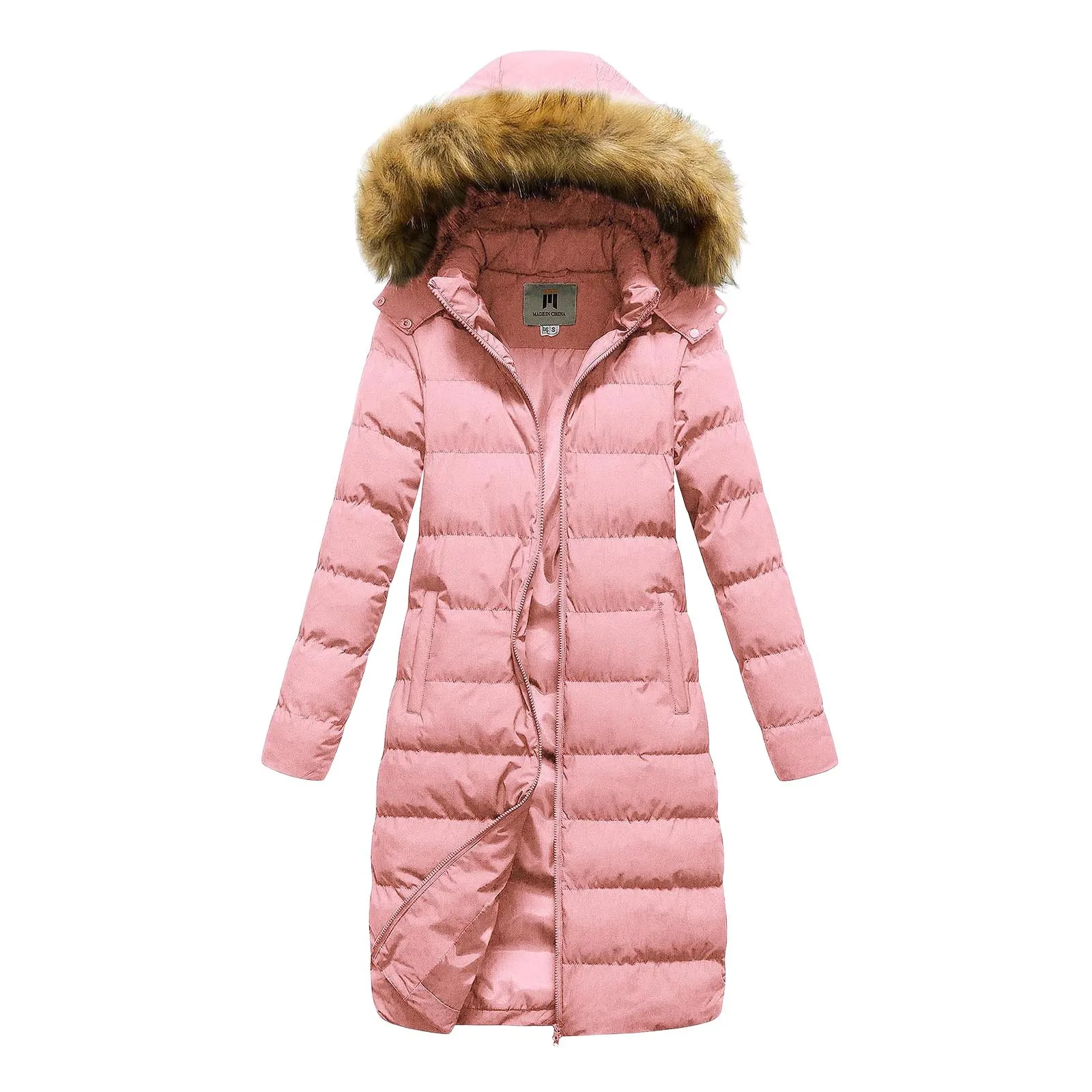 Women's Winter Faux Jacket With Down Insulation Jacket And Womens Clothes Winter Fashion Coats for Women Zipper down Jacket