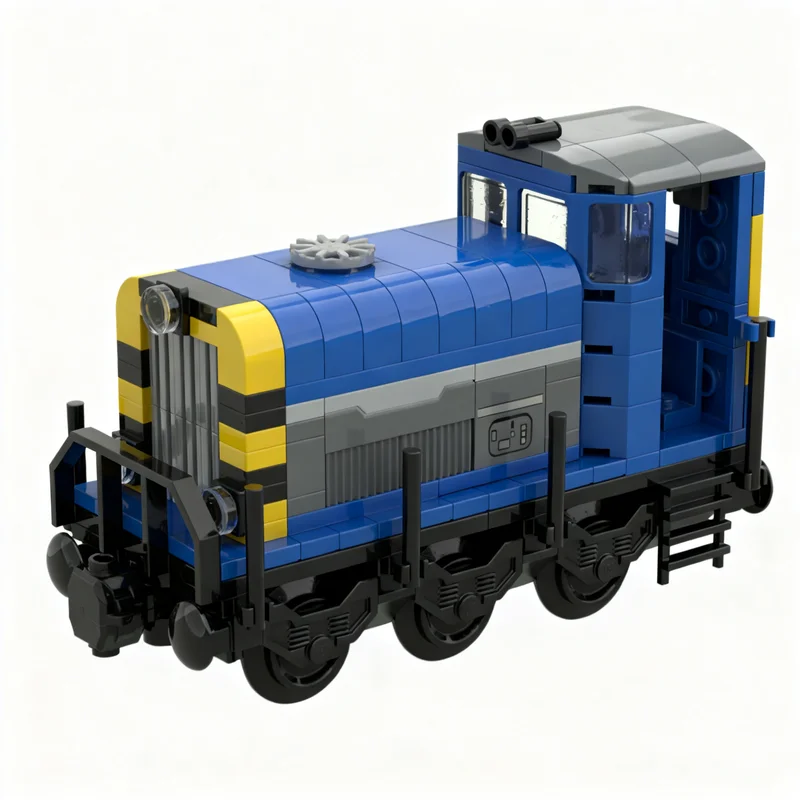 

NEW 229PCS MOC City Industrial Diesel Shunter Train Model DIY Creative Ideas Child Toy Assembly Puzzle Birthday Gift