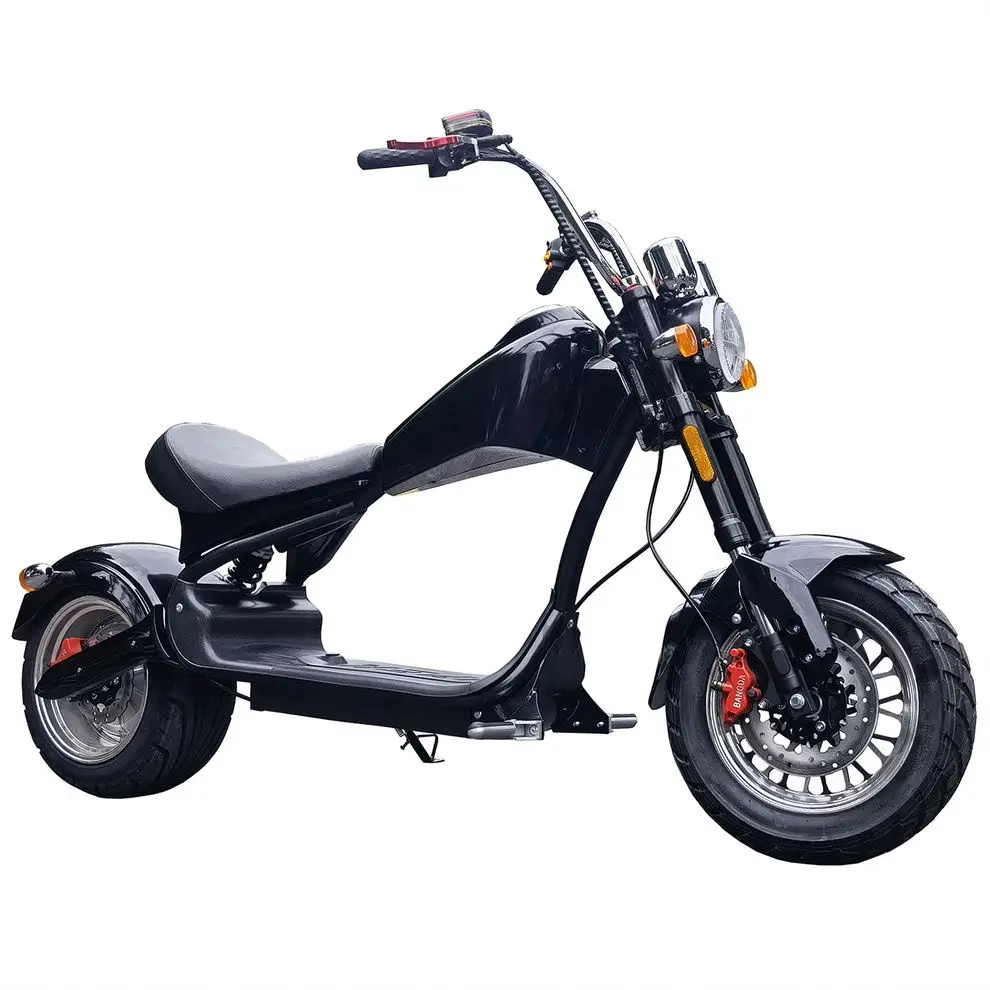 Motor sin escobillas de 2000W, batería de litio de 60V y 30ah, Scooter Eléctrico Harleye Citycoco, motocicleta electrónica Unisex personalizada, 5000w Ltd.