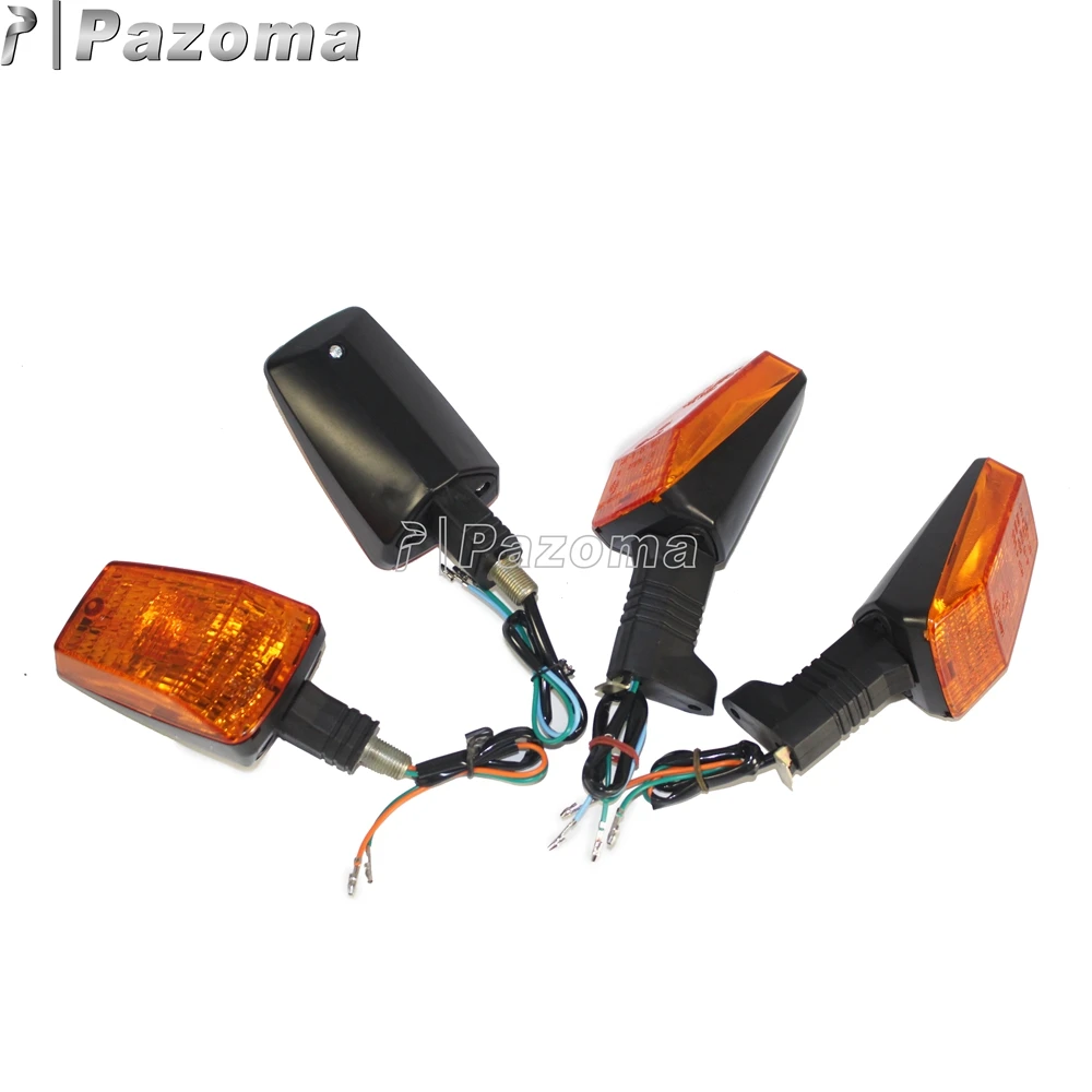 Turn Signal Light For MZ ETZ 251 Motorcycle Amber Lens Cover Turn Sifnal Lamp Blinker Flasher Indicator Front Rear Filaments 12V