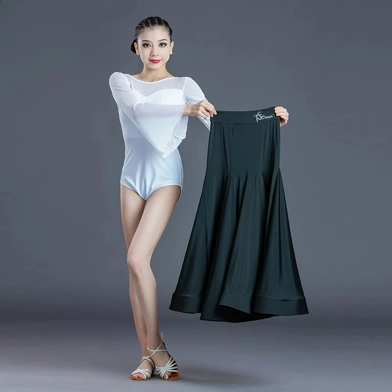 

Newly designed professional training and performance outfit for children's girls in Latin and Modern dance