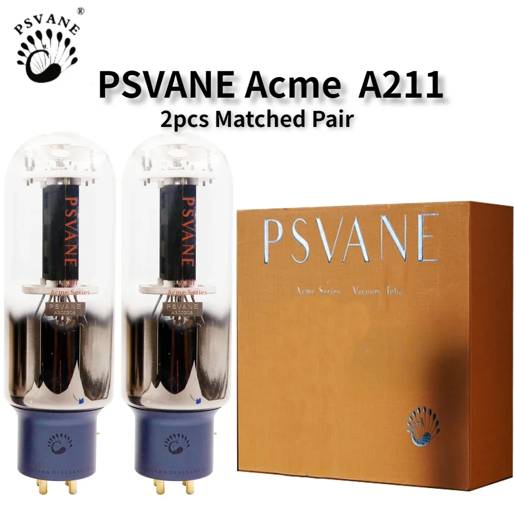 PSVANE Acme 211 A211 Vacuum Tube HIFI Audio Valve for Electronic Tube Amplifier Kit DIY Factory Test and Matched Quad