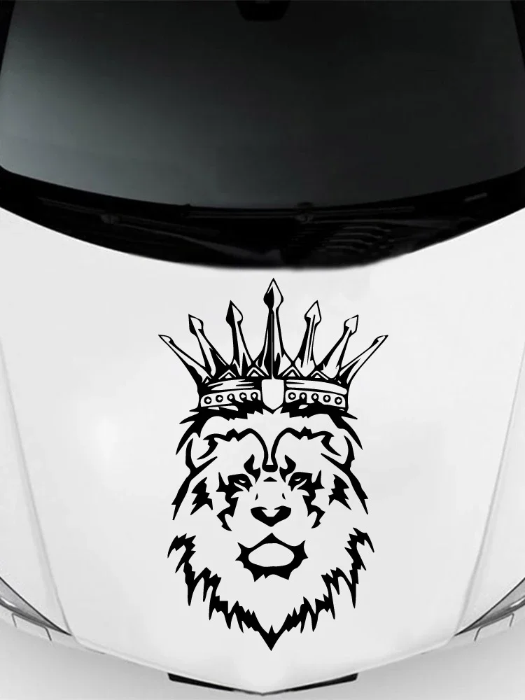 20/25/30cm decalcomanie per Auto adesivi adesivo Beauty Lion merci personalizzate PVC moto Auto decorazione accessori per Auto prodotti in vinile