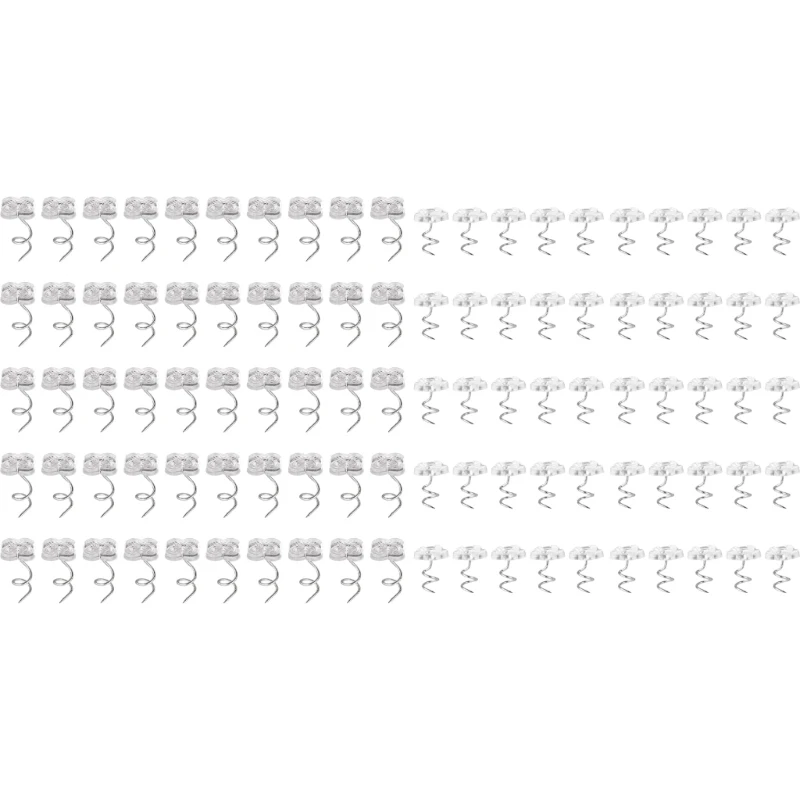 J2HB Multiple Use Twist Locking Pin Secure Furniture Bedding Steel Not Slip Fasteners Home Decors Proof Sofa Tacks set