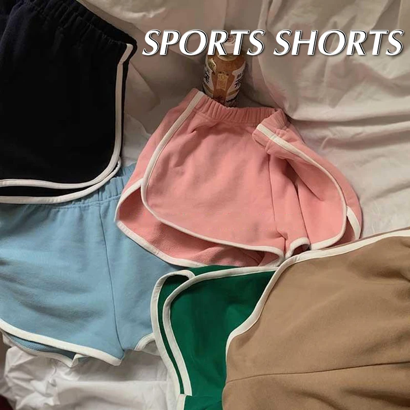 Women Summer Shorts Casual Elastic Fitness Sexy Leggings Gym Training Sport Cycling Beach Female Y2k Clothes Slim