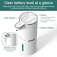 Xiaomi Automatic Soap Dispenser Liquid Foam Touchless Soap Dispenser 380ML USB Rechargeable 4 Level Adjustable Hand Sanitizer