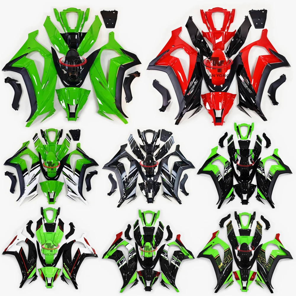 Motorcycle Full Fairing Kit For ZX10R 2011 2012 2013 2014 2015 Cowling Bodywork Multiple collections of gloss prints Injection