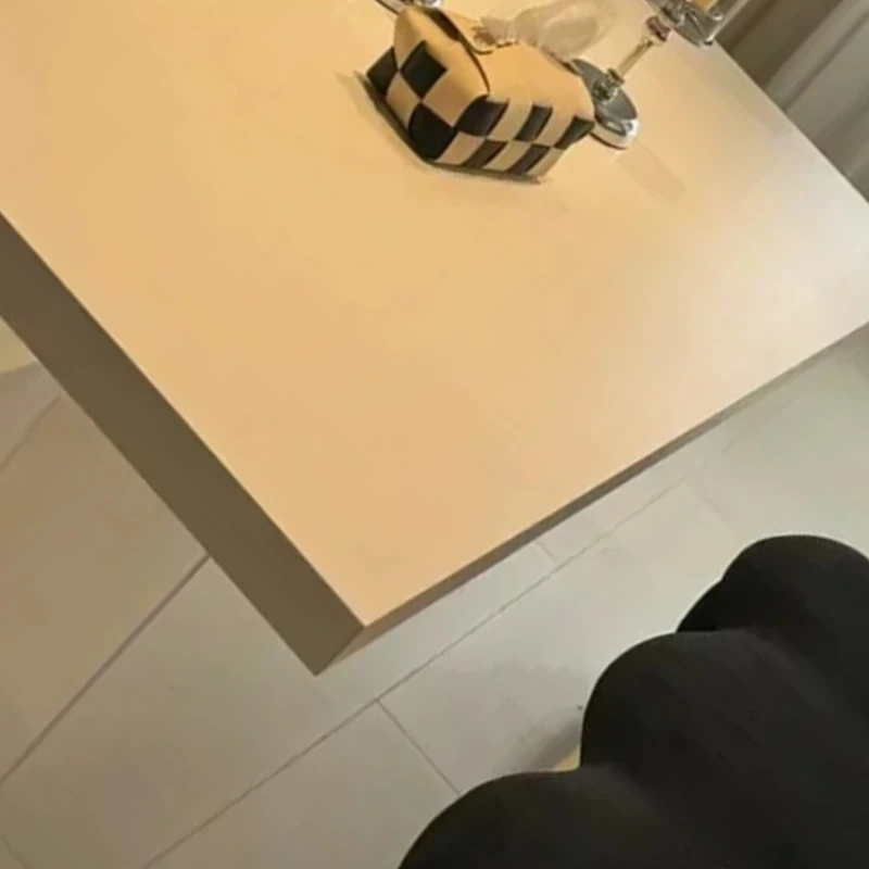 

Acrylic Suspended Table Rectangular Living Room Dining Table Home Desk Office Workbench Mesas De Jantar Fibreboard Furniture