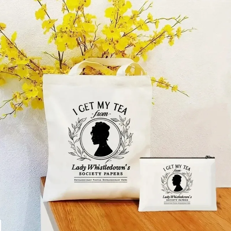 Bolso de mano de lona para mujer, bolsa de almacenamiento de cosméticos, bolso de hombro de moda, bolsas de compras de gran capacidad ambiental, Totem malvado de cabra, 2 piezas por juego