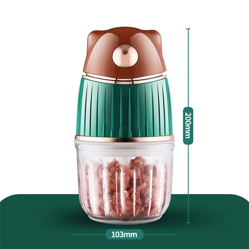 

EYFL-Household Dispenser Portable Kneading Machine Small Multifunctional Stirring And Meat Grinder US US Plug