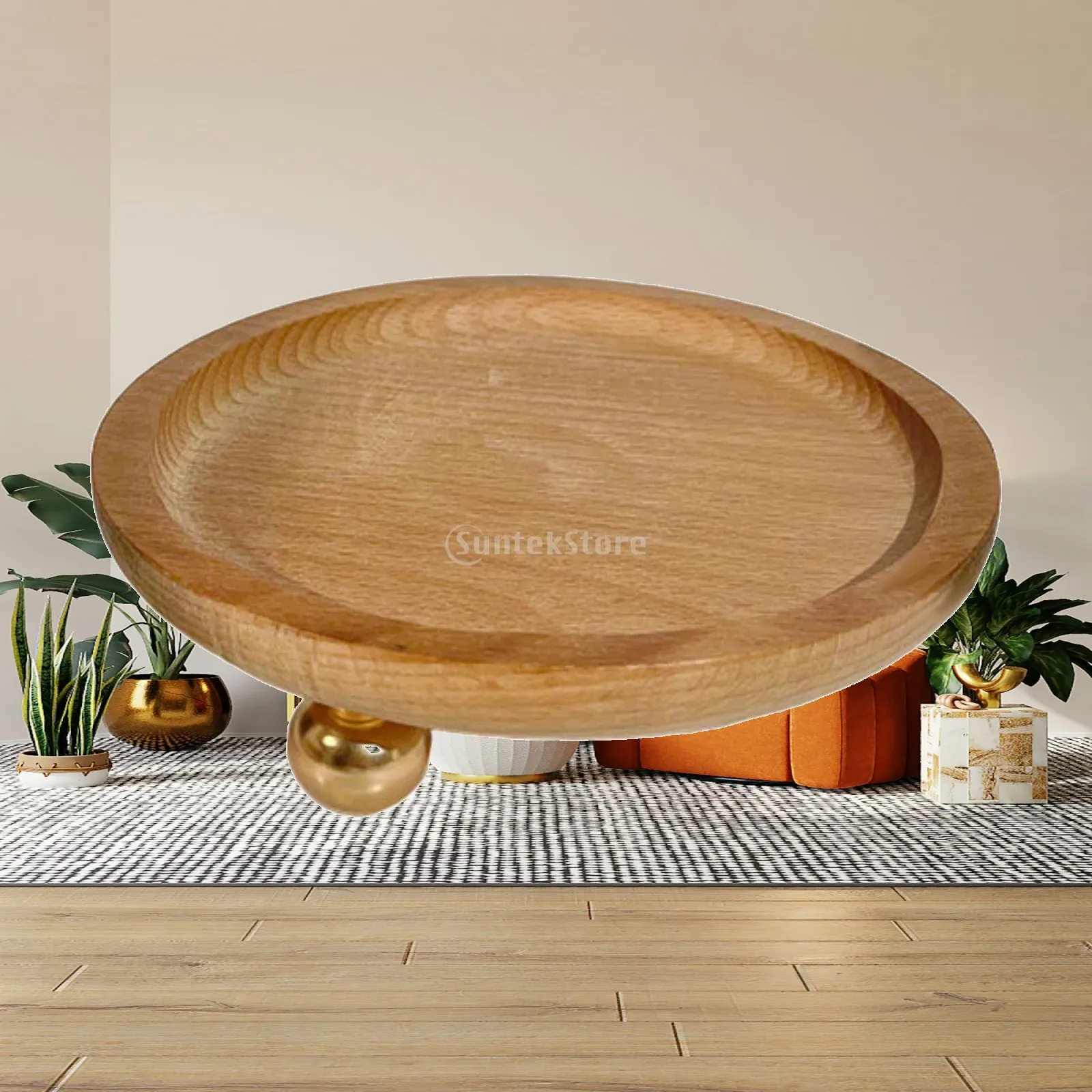 

Ring Earring Display Tray Home Decoration Wooden Jewelry Organizer for Bathroom Entryway Table Farmhouse Bedroom Jewellery