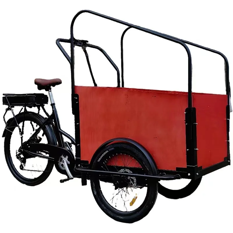 26 inch electric power reverse riding tricycle reverse riding donkey electric car pedal variable speed tricycle