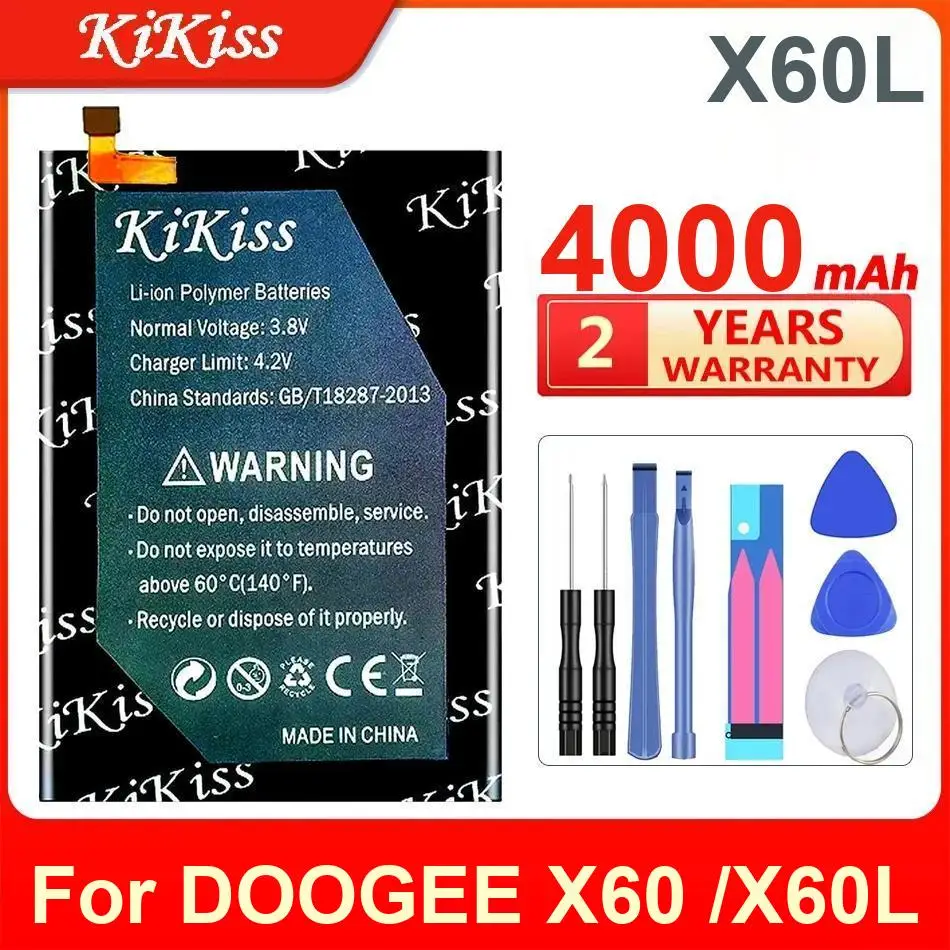 

Аккумулятор Kikiss X60L 4000 мАч для DOOGEE X60