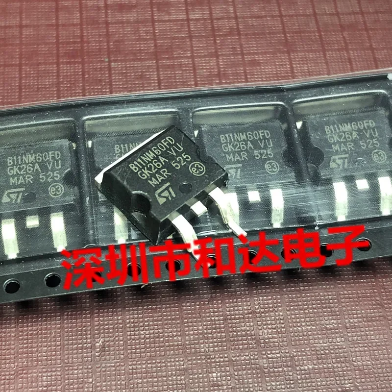 5pcs B11NM60FD STB11NM60FD TO-263 600V 11A