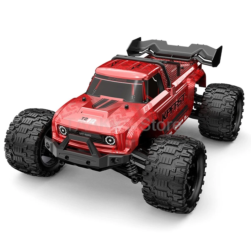 New KF18 1:14 Brushless RC Car With LED Light Professional 4WD 2.4G Remote Control Off-road Monster Truck Toys for Children Gift