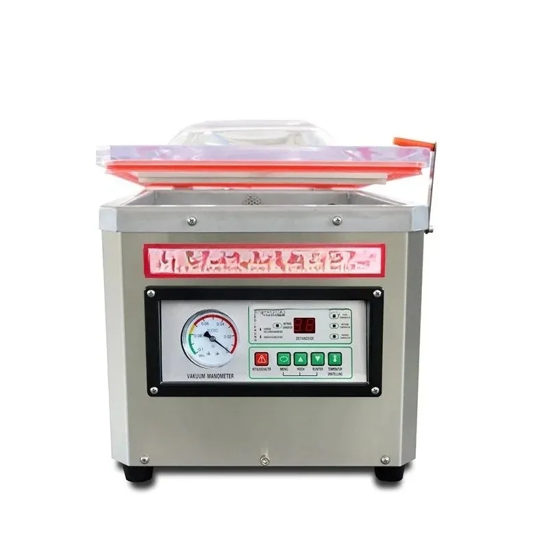 

Meat And Egg Dz-260 Table Type Single Chamber Packaging Machinery /vacuum Packing Machine/fish Meat Bag Vacuum Packaging Machine