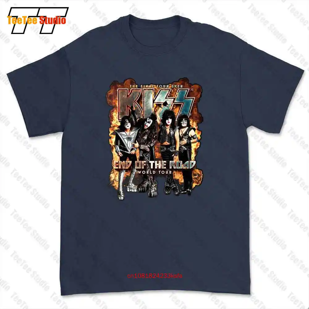 Kiss Band 2019 Rock End Of The Road World Tour T-shirt Tee 9XH2