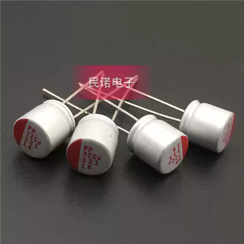 10-100pcs new solid-state capacitors 16V 331 16V331 FP 7ZCD 8X8 available for direct purchase in stock
