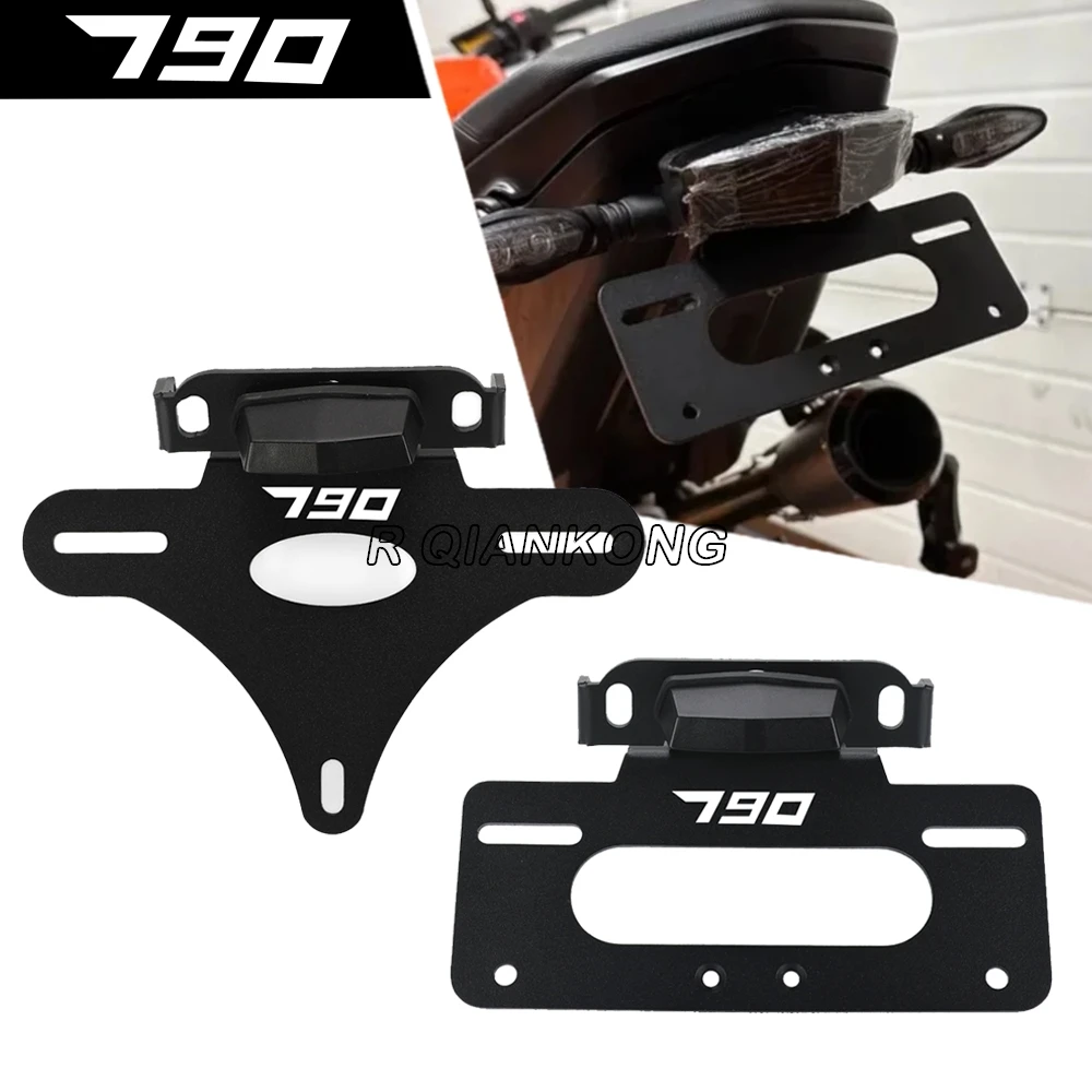 

For 790Duke 890Duke 790 890 DUKE R / GP 2018-2024 Rear Tail Tidy Fender Eliminator Kit Motorcycle License Plate Holder Bracket