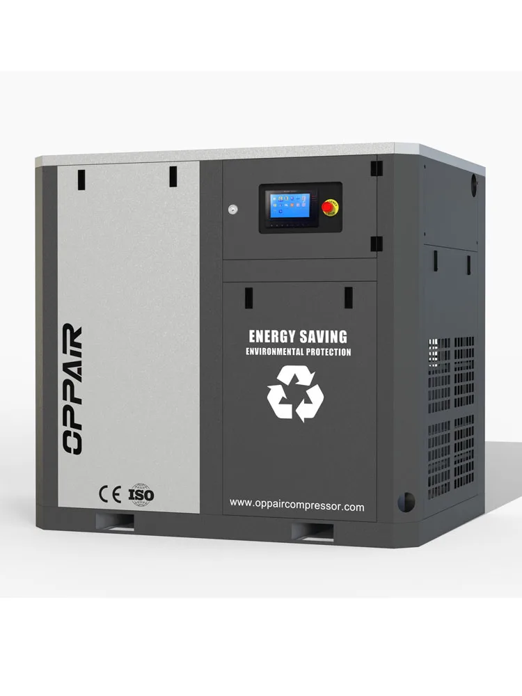 37kw 50HP Industrial Screw Air Compressor Low Noise and Energy-Saving High Performance with CE ISO