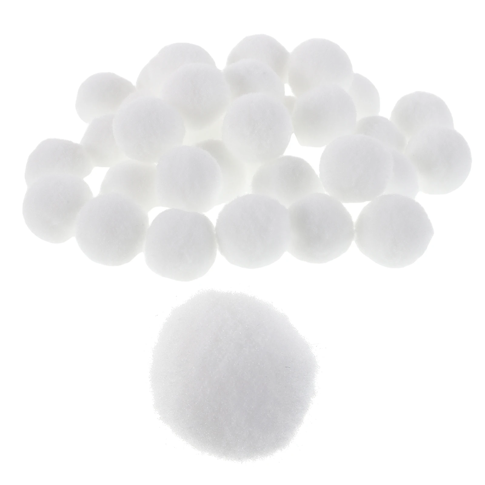 

200 Pcs Handmade Small Wool Balls Craft Poms Diy Ornaments Holiday Supplies Clothing Pompom Puff Crafts Pompoms Bouquet