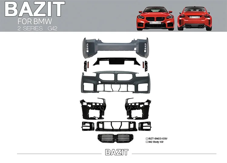 2 series  G42 M2 Body Kit  M-Tech for BMW