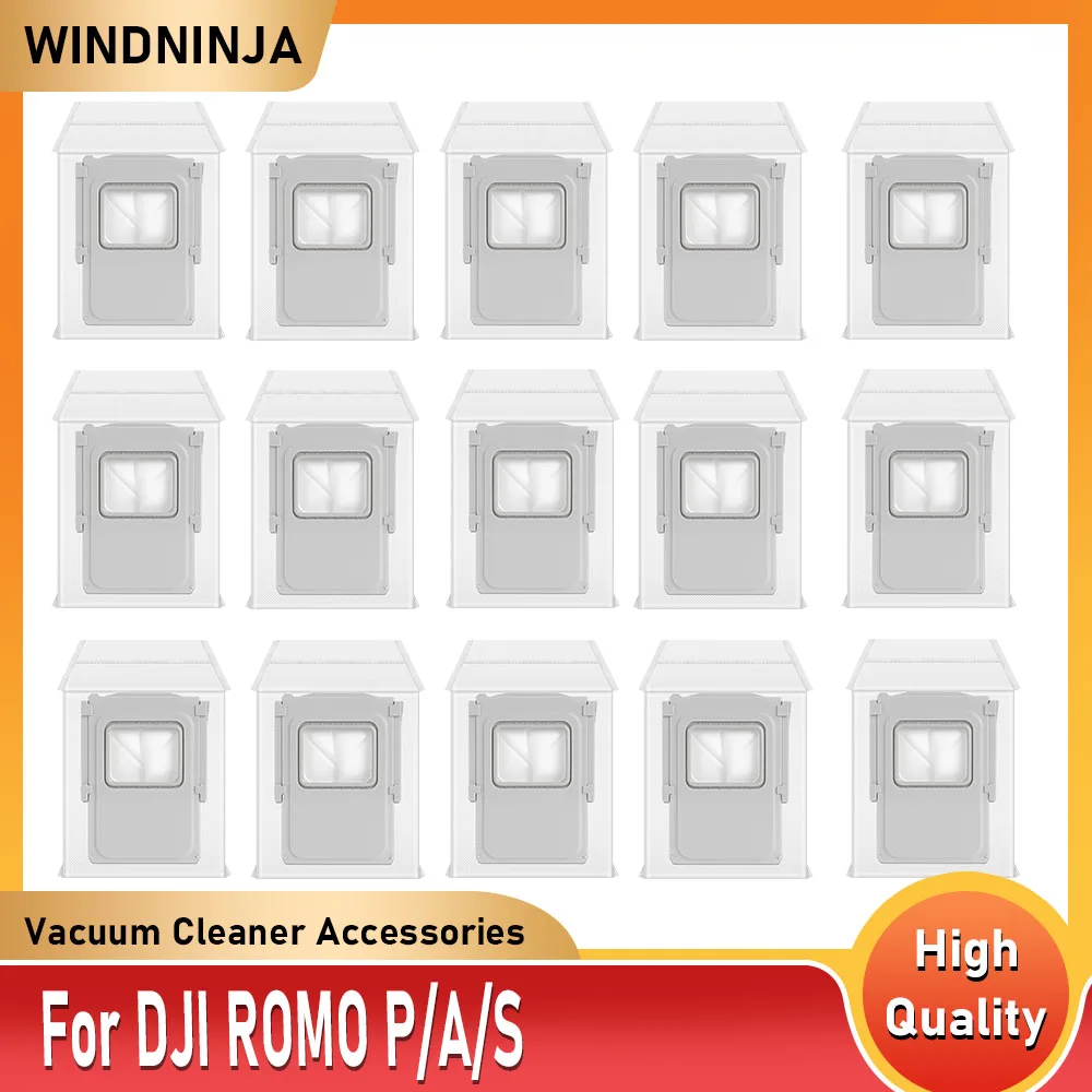 Sac à poussière pour aspirateur Robot DJI ROMO P pour ROMO S, accessoires, sac à poussière en tissu Non tissé, pièces d'appareils ménagers