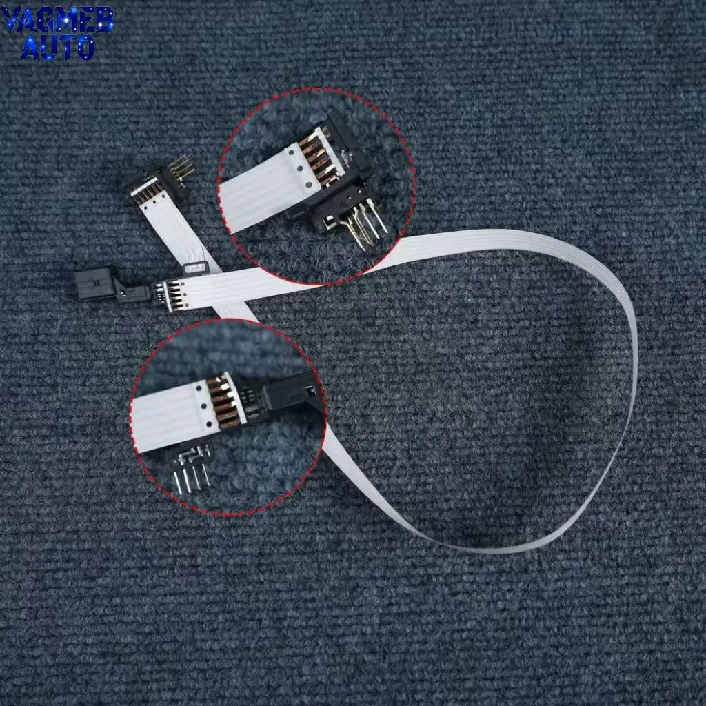 Module de commande de régulateur de vitesse 6 broches 5K0953569 H L AL E T avec connecteur compatible avec Audi Q3 VW Golf MK6 Jetta Passat Tiguan Skoda