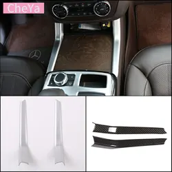 ABS Chrome Car Center Console Water Cup Holder Cover Trim for Mercedes Benz GLE W166 ML GL GLS X166 2013-2019 Interior Accessory
