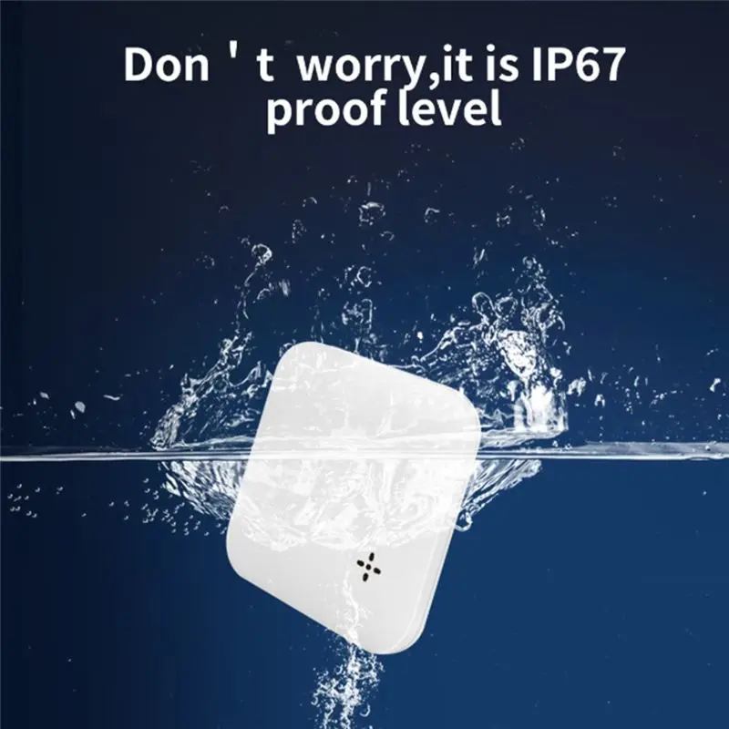 B29C-Smart Water Leakage Shortage Alarm Sensor Smart Water Leak & Flood Detector Water Sensor Smart Notification App