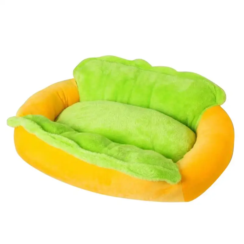 

Dog Bed for Winter Cat Dog Warm Winter Bed Hot Dog Shaped Pet Washable Furniture Resting Sleeping Cushion Anti-Slip for Study