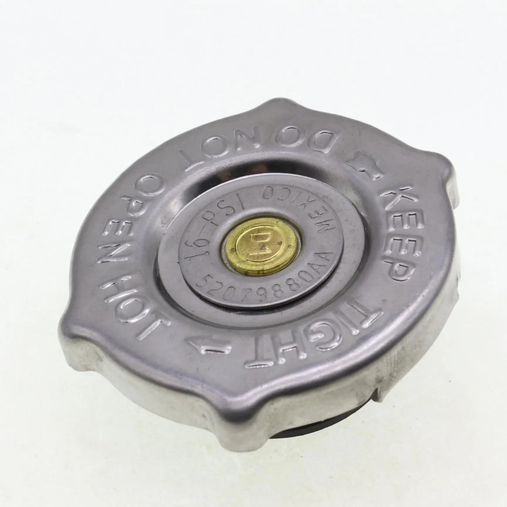 

Replacement Radiator Cap 55116901AA for Chrysler Dodge Jeep 2001-2008, Metal Silver, Direct Fit, 1 Year Warranty