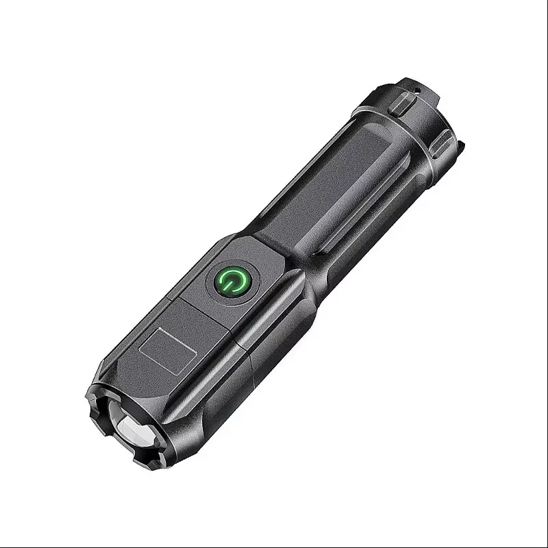 Strong Light Flashlight Outdoor Emergency Multi Functional USB Camping Light Lighting Flashlight Working Side Charging