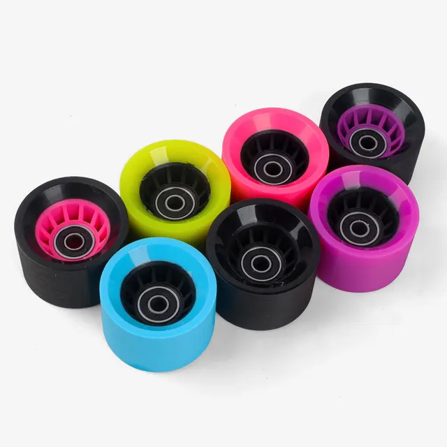 90A 58mm x 39mm PU Line koła do podwójny wałek łyżwy deskorolka szybka ABEC-9 łożyska akcesoria sportowe AMB278