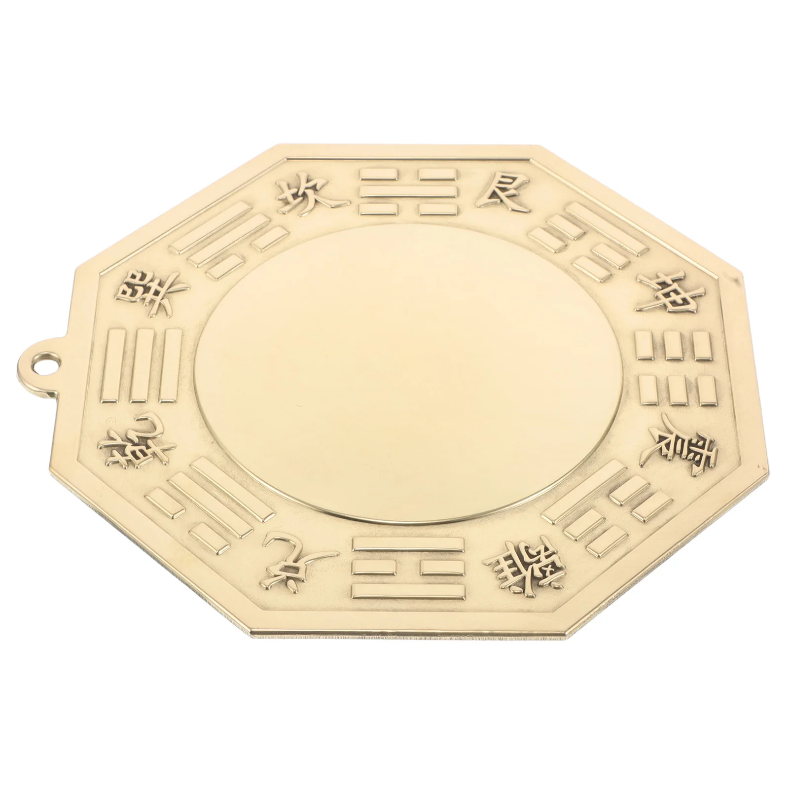 

Chinese Copper Convex Bagua Mirror Feng Shui Decor for Protection Wall Hanging Ornament Positive for Indoor
