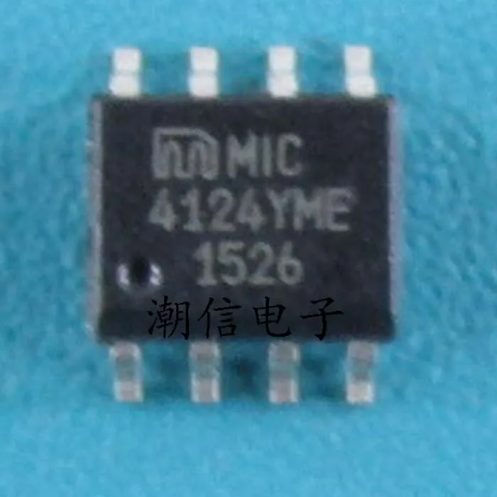 10 PÇS/LOTE MIC4124YME SOP-8