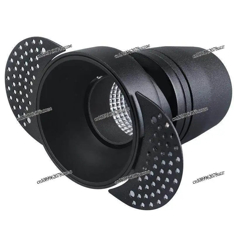 LED Embedded Wall Washer Spotlight Downlight 75 Openings No Main Light Illumination Anti-glare High Color Rendering Anti-glare