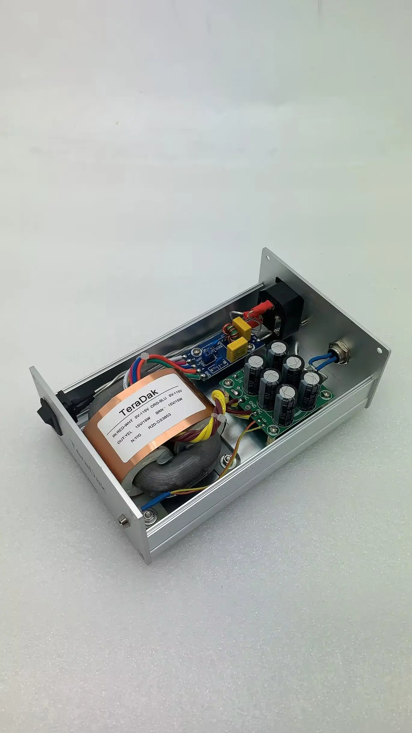 TeraDak DC-30 HiFi Linear Power Supply DC5V3A DC9V2.5A DC12V1.8A For Audio Equipment Upgrade