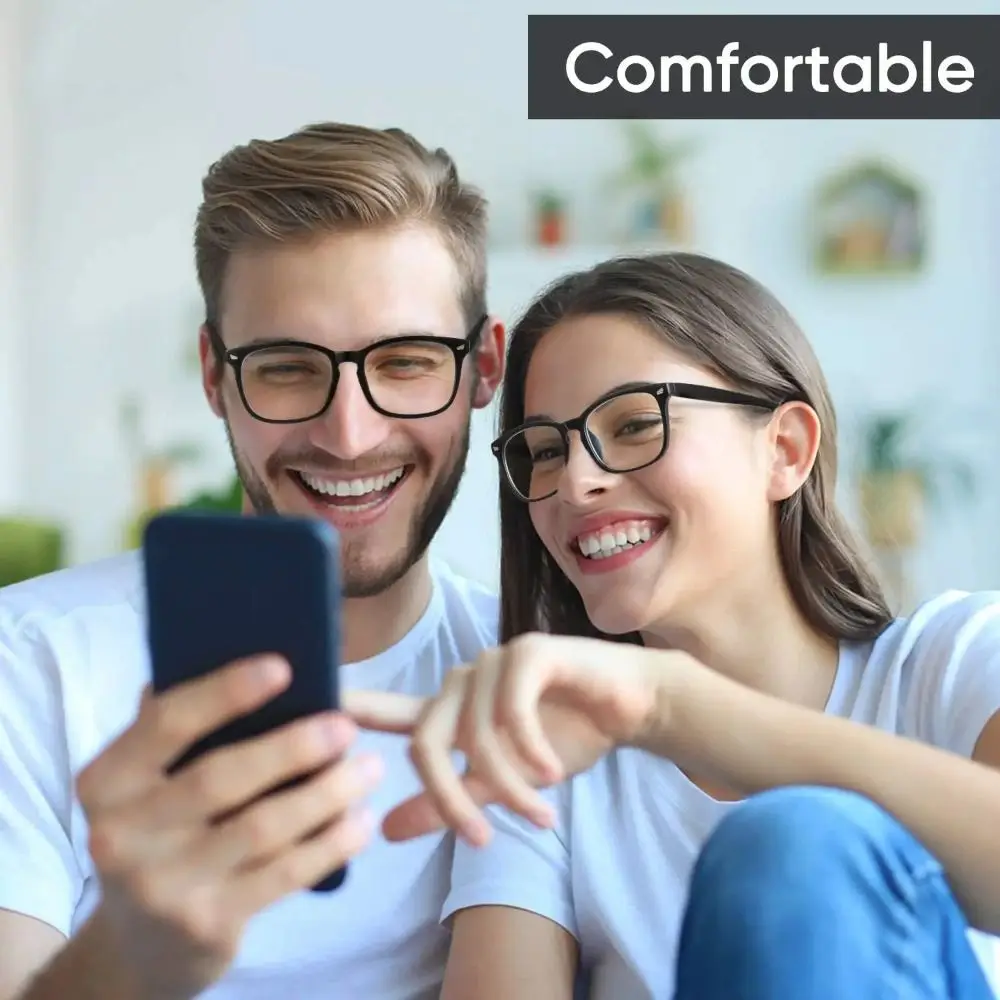 نظارات القراءة البلاستيكية المحمولة الأسود ليوبارد إطار مستطيل نظارات قصر النظر الشيخوخي القراء #3