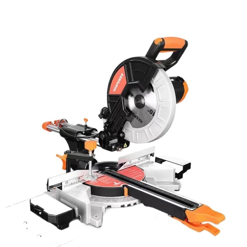 

10 inch tie rod miter saw multifunctional woodworking aluminum machine high precision aluminum machine metal
