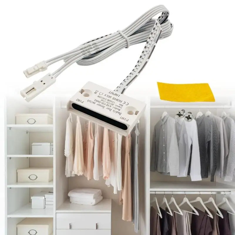 

2pcs Двойные дверные датчики управления движением.