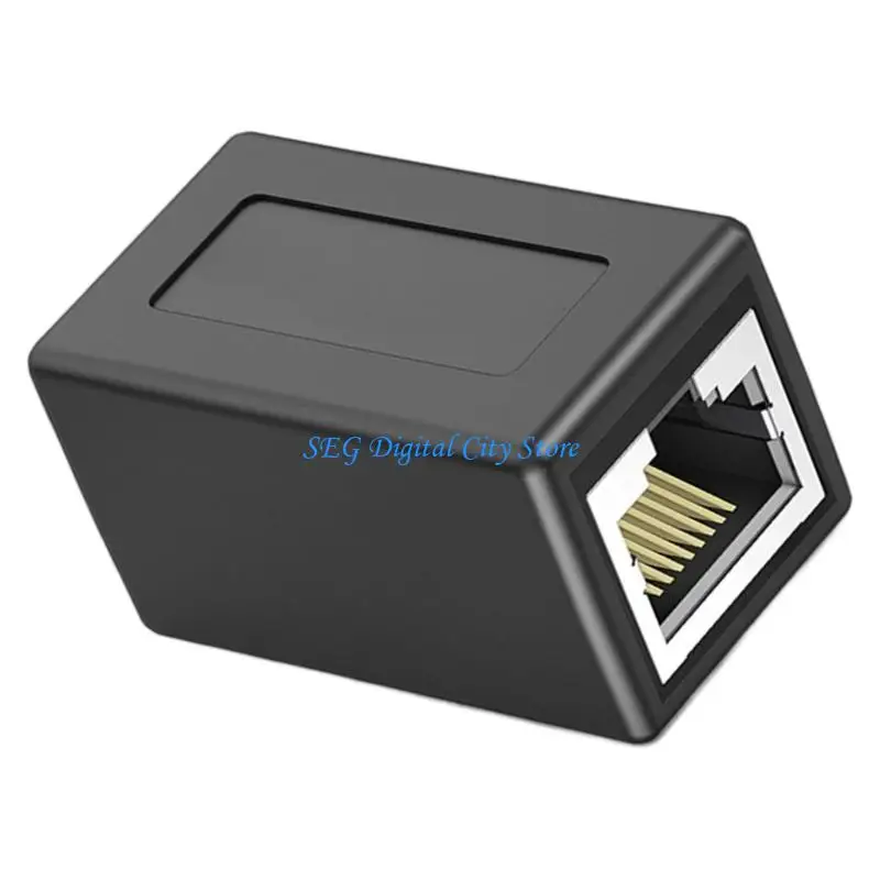 U75B Rj45 موصل أنثى إلى أنثى إيثرنت CAT6 مقرنة كابل الشبكة مضمنة موصل موسع محول سهلة التركيب