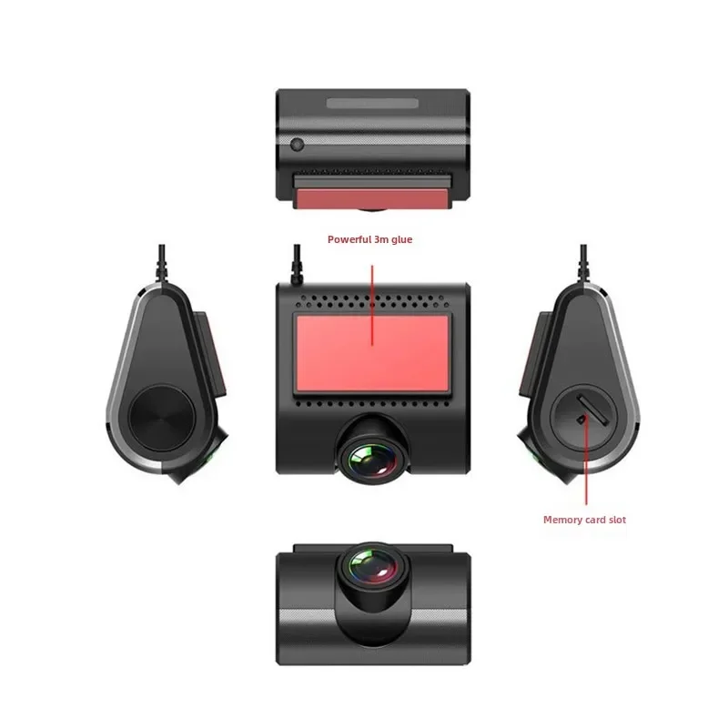 1080P HD Car Dash Cam Recorder Android Dashcam USB Connection Blackbox ADAS Night Vision Loop Recording Driver Video Recorder