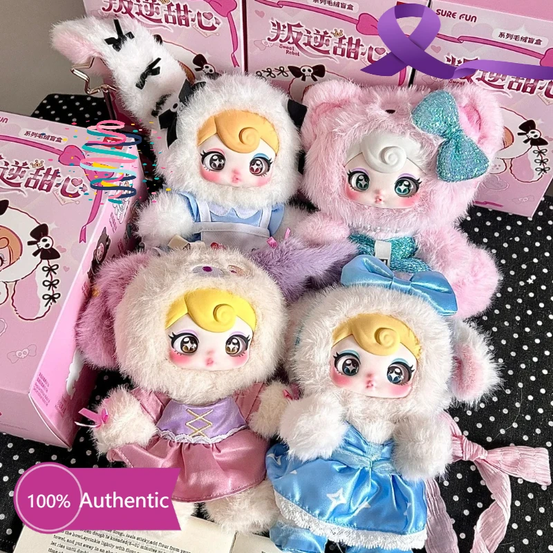 

new Sunycoco Rebel Sweetheart Series Vinyl Face Blind Box Toys Surprise Mystery Box cute Anime Figure Doll Decor girl boy Gift