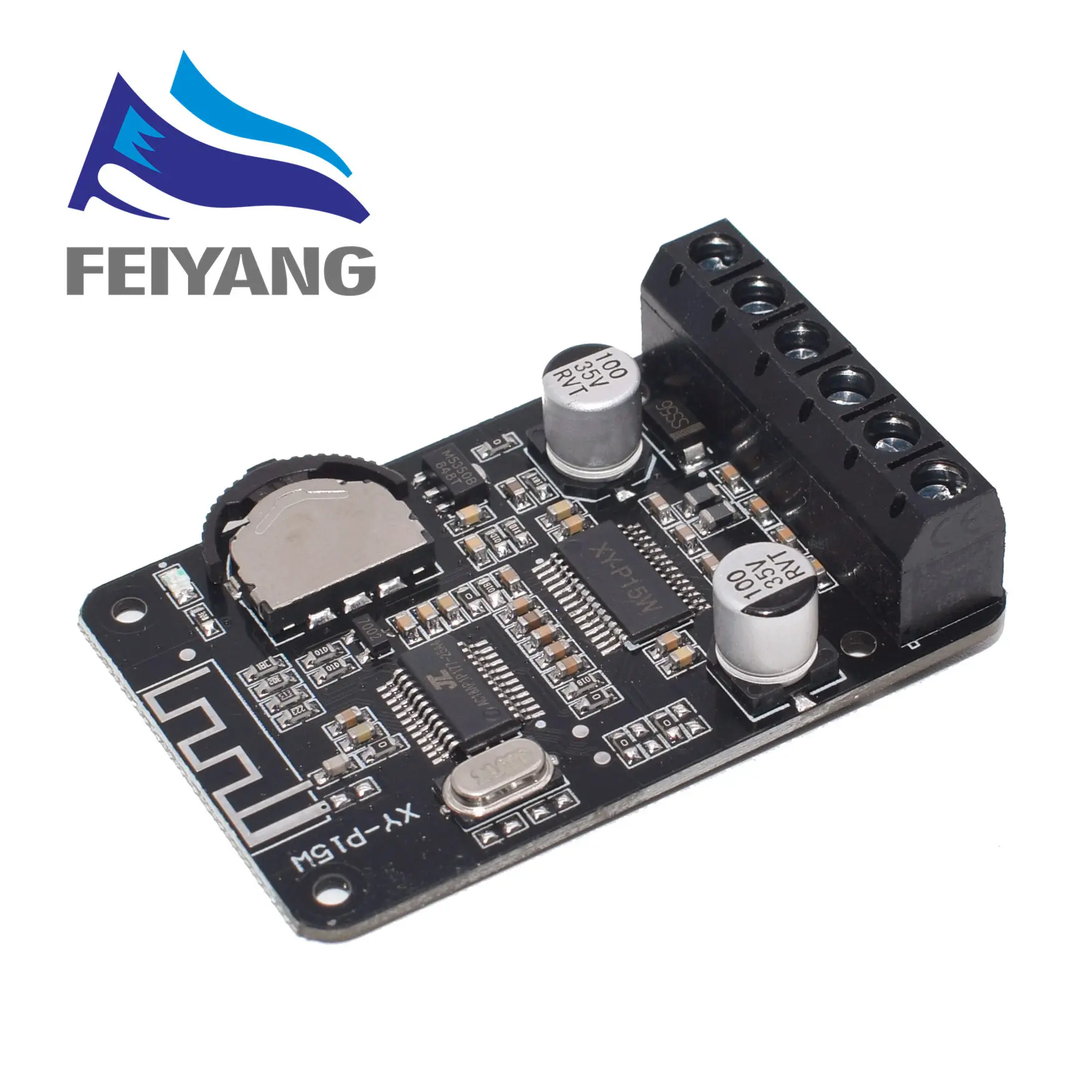 Panneau d'amplificateur de puissance Bluetooth stéréo 10W/15W/20W 12V/24V XY-P15W de technologie d'amplificateur numérique haute puissance