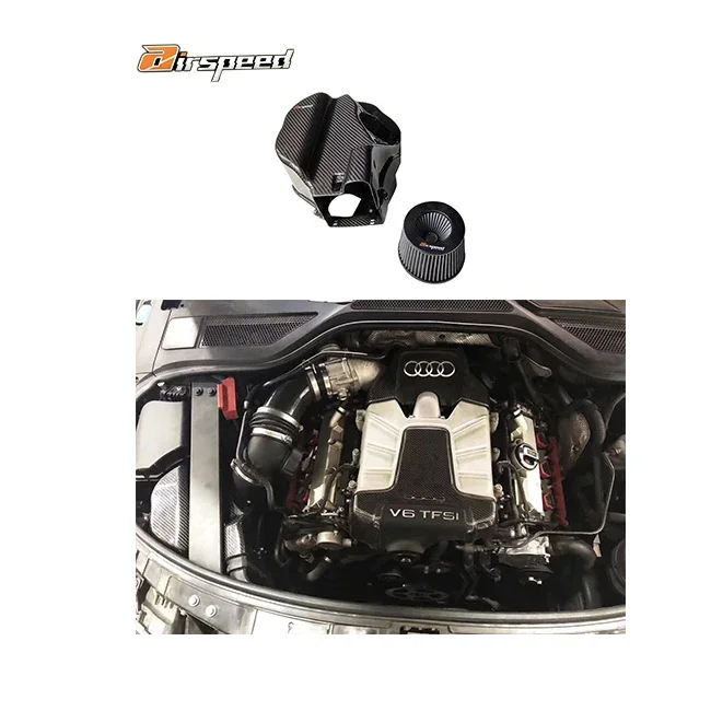 

Dry Carbon Intake Audi A8 3.0T 2018+ - Airspeed Luxury Upgrade